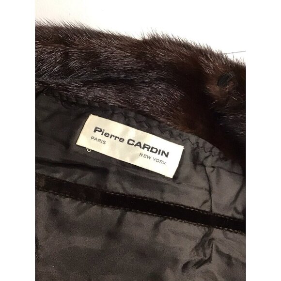 Vintage 1970s Mink Fur Coat Michael Forest for Pierre Cardin Brown Small 🤩 - Picture 10 of 11